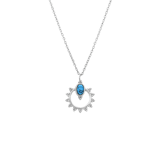 Stainless steel ketting met hanger