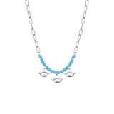 Stainless steel ketting met hanger oogjes