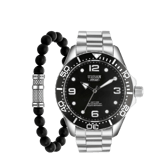 Urban Story Geschenkset mit Achat-Armband