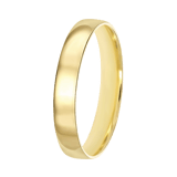 Trauring für Damen, 585 Gelbgold, 4 mm, Mayra TW 452
