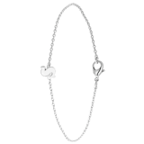 Armband, Edelstahl, mit Anhänger, Buchstabe