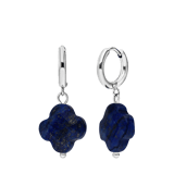 Ohrringe, Edelstahl, mit Lapis Lazuli