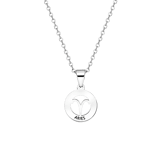 Stainless steel ketting met sterrenbeeld ram