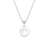 Stainless steel ketting met hanger ster