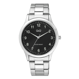 Q&Q herenhorloge met stalen band