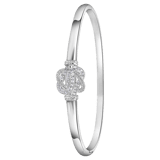 Gerecycled stainless steel bangle surinaamse mattenklopper