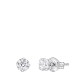 Tiny Tips, Edelstahlohrringe, Zirkonia, 4 mm