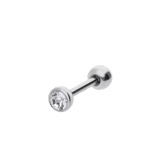 Studex medizinische Ohrringe aus Edelstahl, Kristall