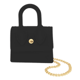 Zwarte mini tas