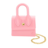 Licht roze mini tas