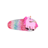 Bijoux haarclip donker roze unicorn
