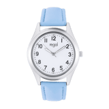 Regal Dames Horloge Blauw PU leer Analoog