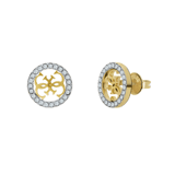 Guess Ohrstecker aus vergoldetem Edelstahl STUDS PARTY