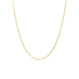 9 karaat collier paperclip 2,2mm voor dames
