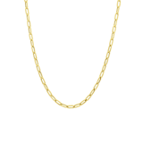 375 Gold Halskette Büroklammer 3,3 mm