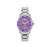 Regal dames horloge met stainless steel band
