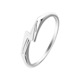 Zilveren ring bliksem