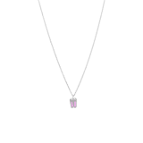 Zilveren ketting met hanger balletschoen