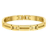 Vergoldetes Armband aus recyceltem Edelstahl