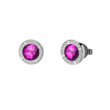 Guess Edelstahlohrstecker COLOR MY DAY Fuchsia