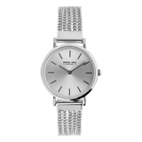 Donna Mae Dames Horloge Zilverkleurig