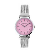 Donna Mae horloge met stalen band