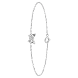 Armband aus 925er Silber mit Schmetterling mit Zirkoniabesatz