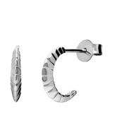 Ohrringe aus 925er Silber Croissant