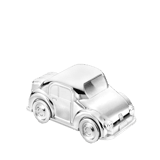 Versilberte Spardose „Auto