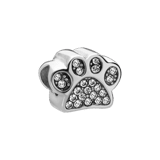 Stainless steel bedel hondenpoot met zirkonia
