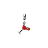 Charm aus Edelstahl Cocktail