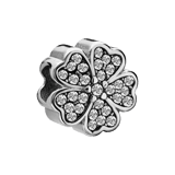 Charm aus Edelstahl 5 Blume