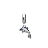 Charm aus Edelstahl Delfin