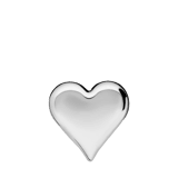 Bijoux zilverkleurige broche hart voor dames