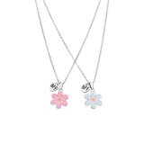 Silbernes Modeschmuckset „BFF