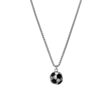 Halskette aus Edelstahl mit Anhänger, Fußball