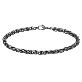 Stainless steel armband 5mm