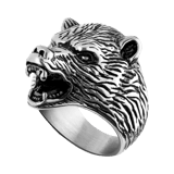 Edelstahlring Bär