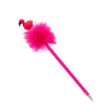 Fluffy flamingo pen