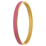 Stainless steel goldplated bangle voor dames