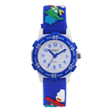 Regal Kinder-Armbanduhr mit Silikonarmband