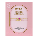 Stainless steel goldplated enkelbandje voor dames