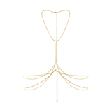 Bijoux goudkleurige bodychain voor dames