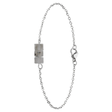 Armband aus Edelstein mit Glitzerstein