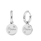 LivLiv stainless steel oorringen mama voor dames