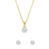 Bijoux goudkleurige sieradenset voor dames