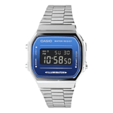 Casio Digitaluhr silberfarben A168WEM-2BEF