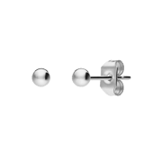 Stainless steel oorknoppen 3mm