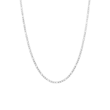 Stainless steel figaro ketting unisex 2mm breed