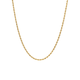 Stainless steel goldplated schakelketting 2,5mm voor dames